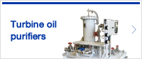 Trubine oil purifiers
