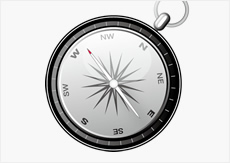 Photo:Electronic compass